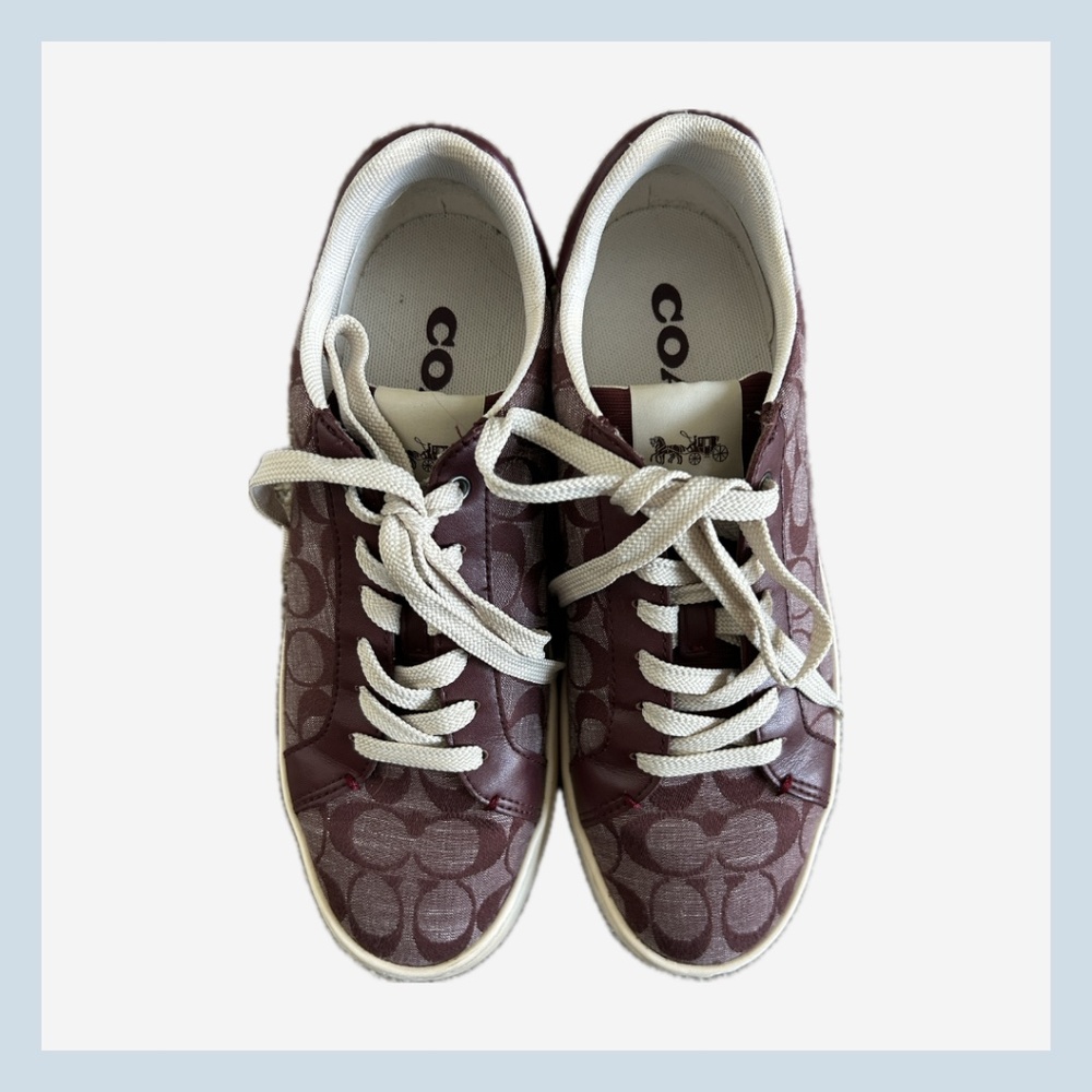 COACH MEN Shoes Clip Low Top Sneaker In Signature Chambray